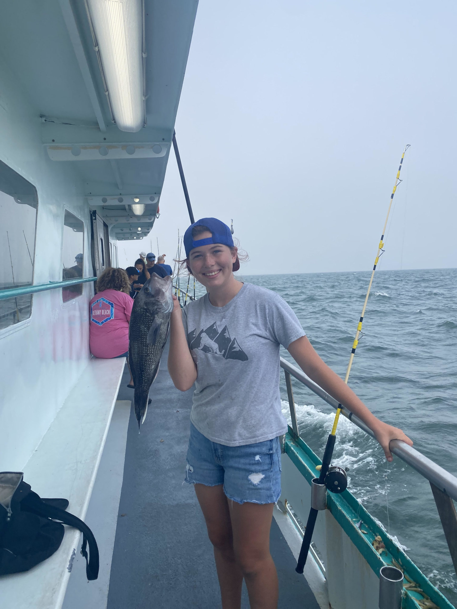 a man standing on a boat