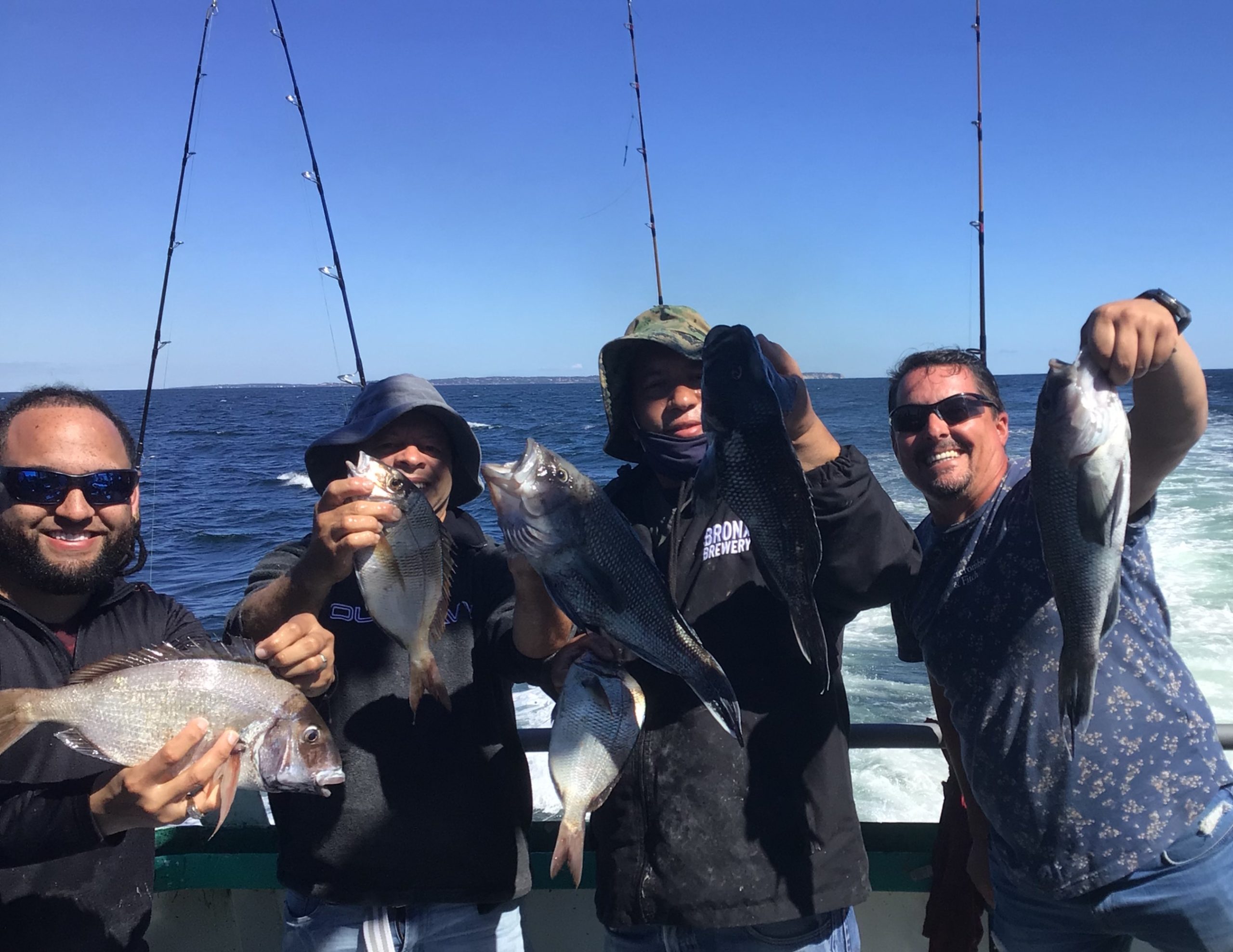 a person holding a fish