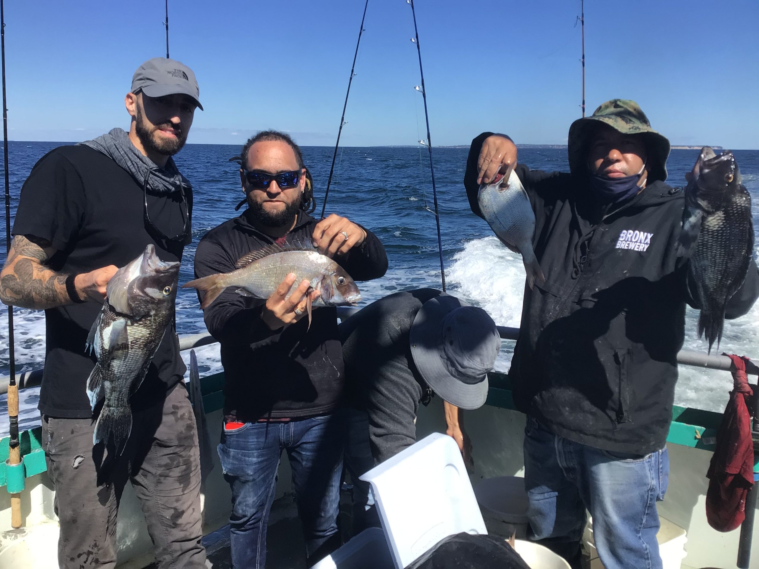 a person holding a fish