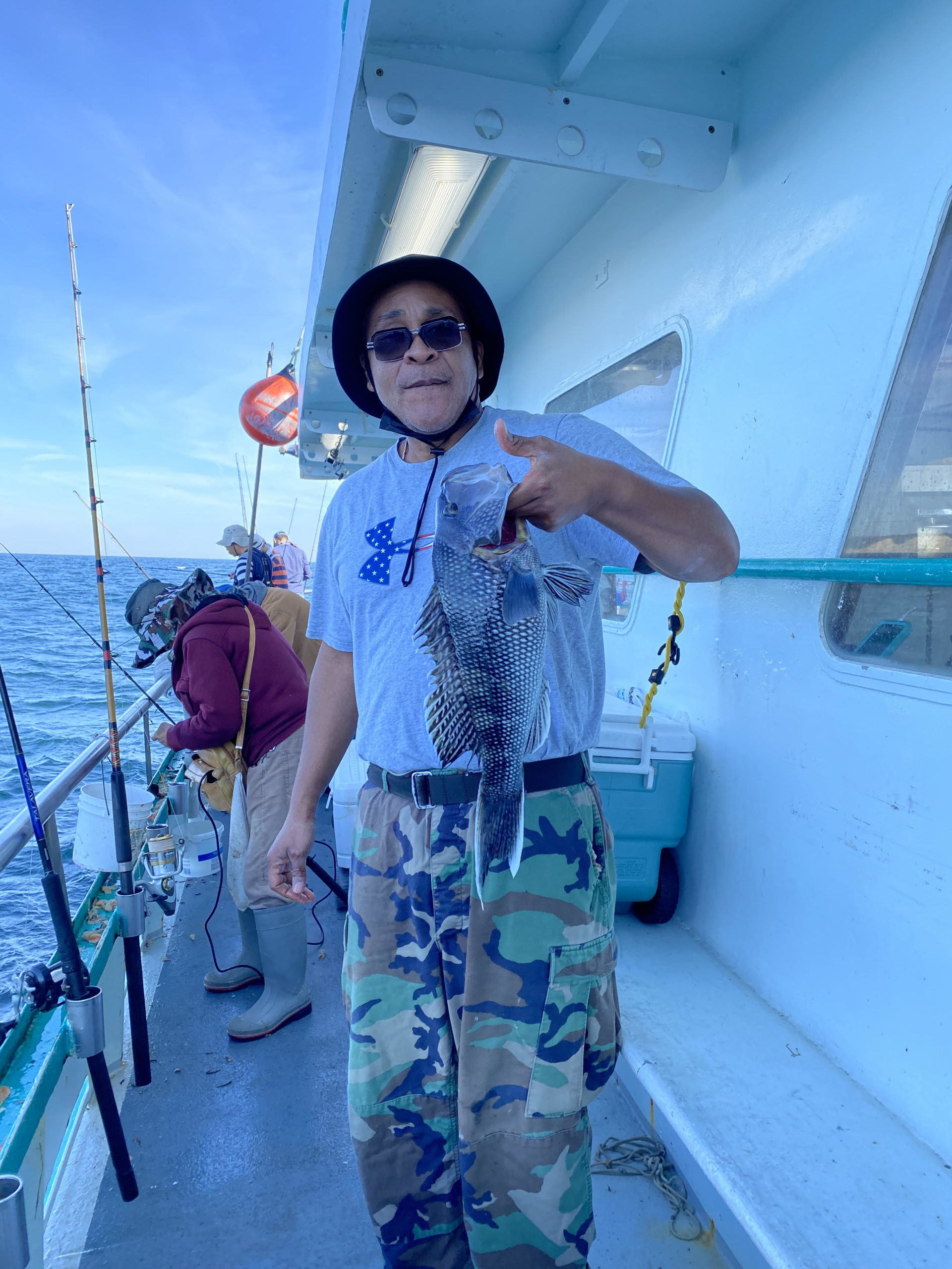 Kenny Passarelli et al. that are standing in the snow