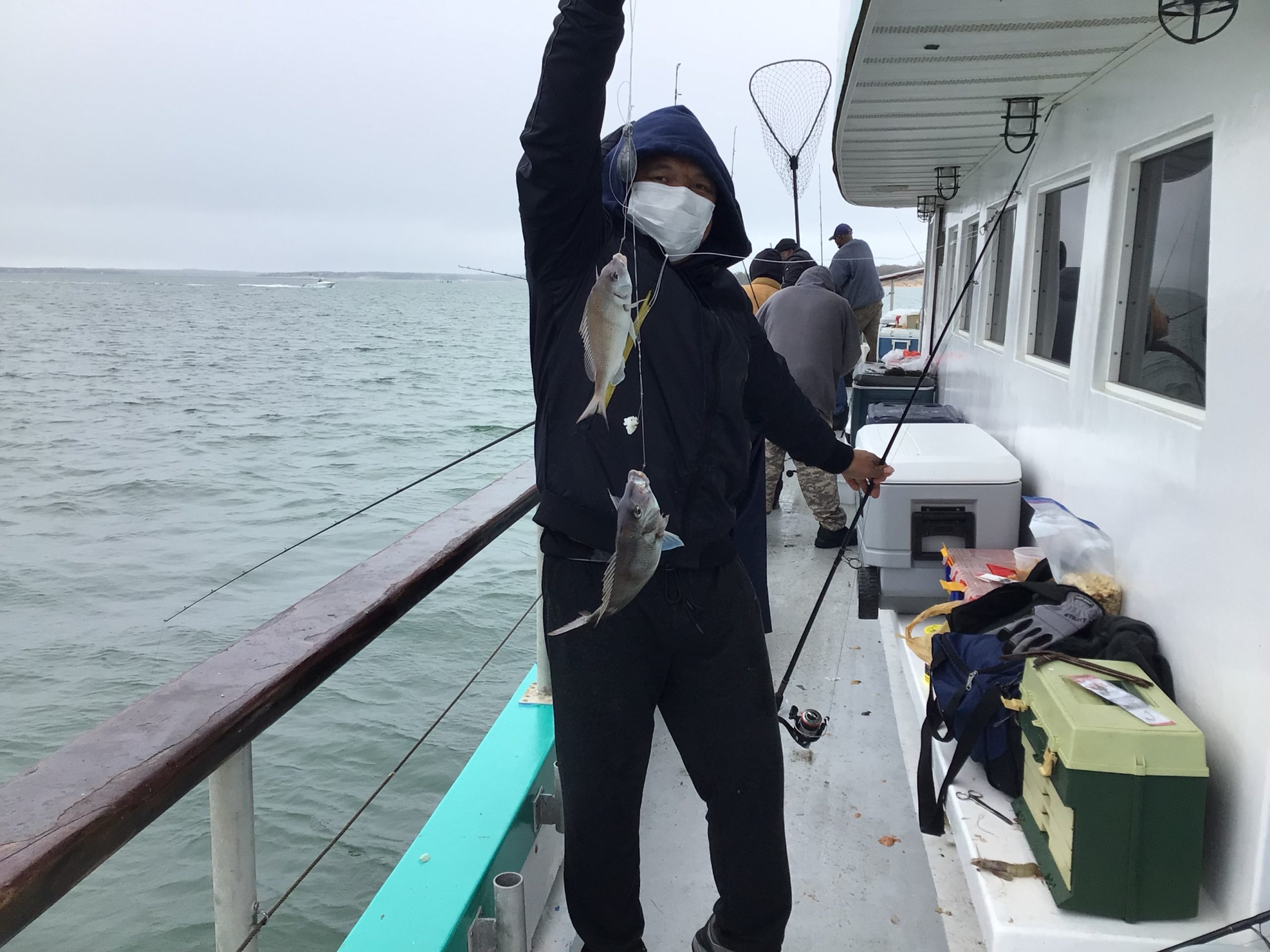 a person that is standing in the water