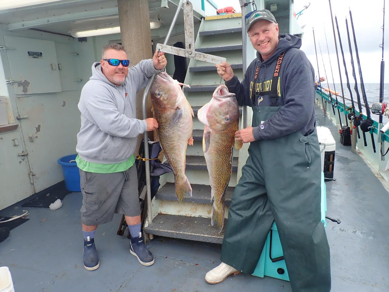 Tim Abell holding a fish