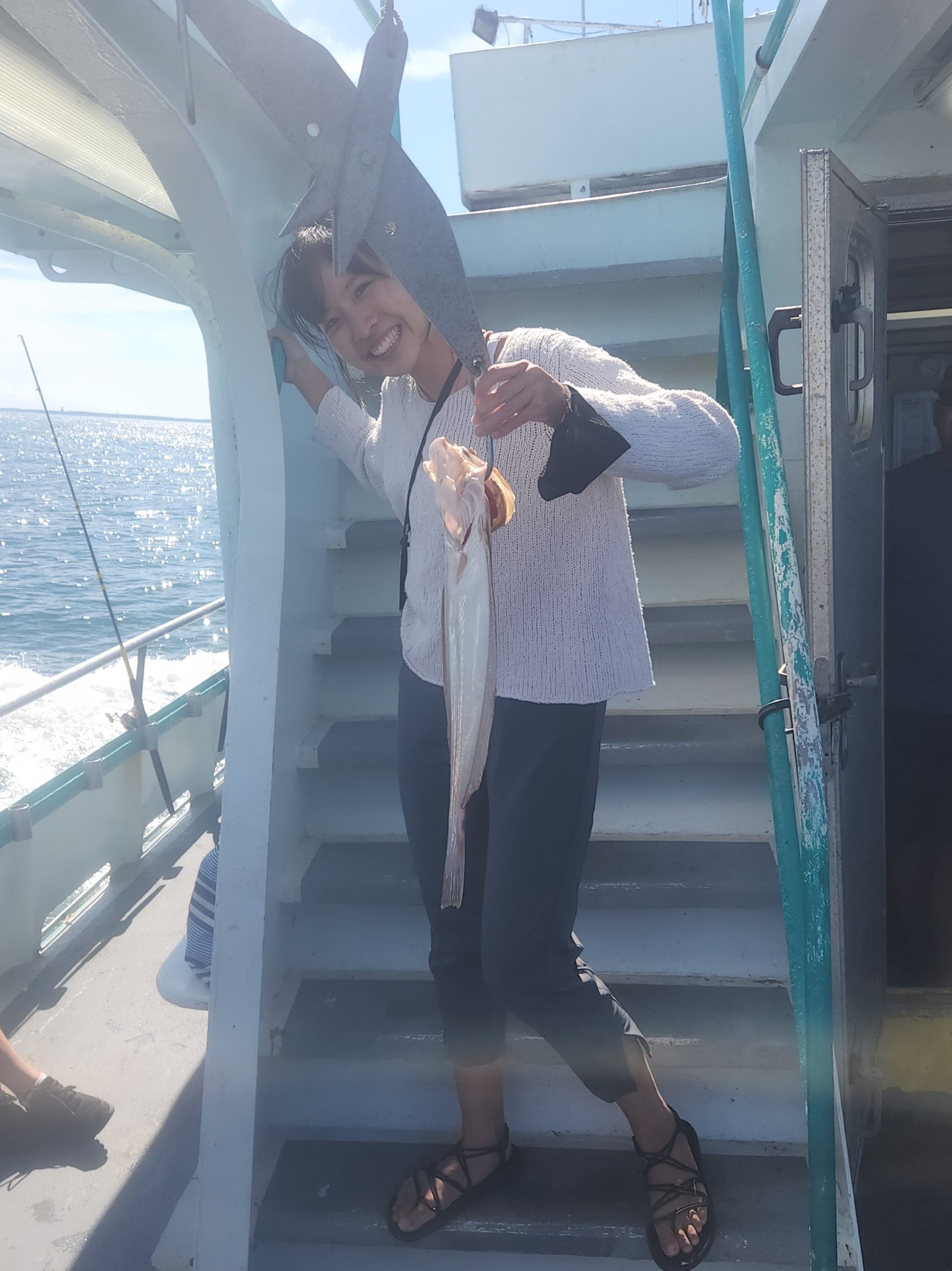 a person standing on a bridge