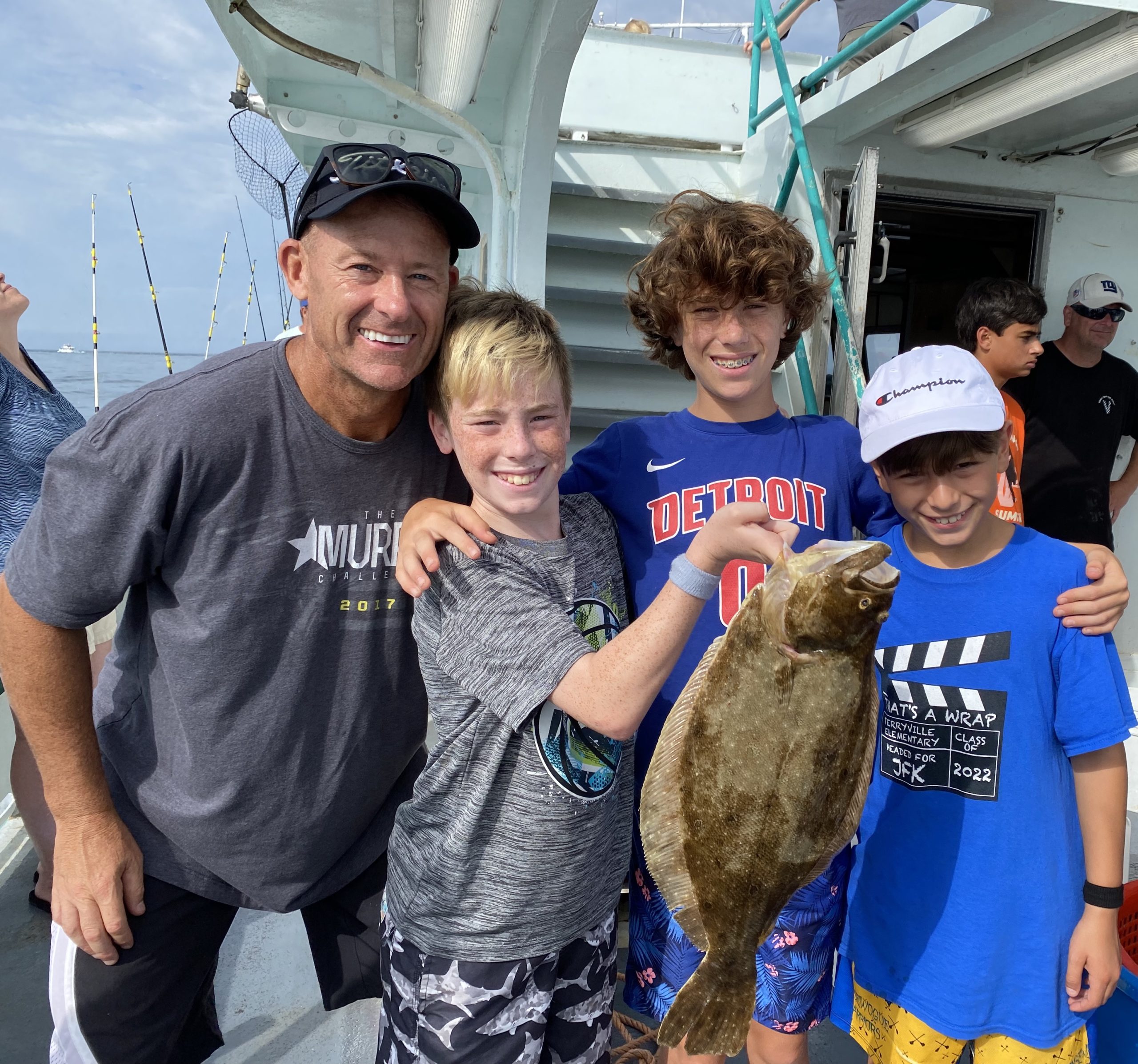 a group of people posing for the camera