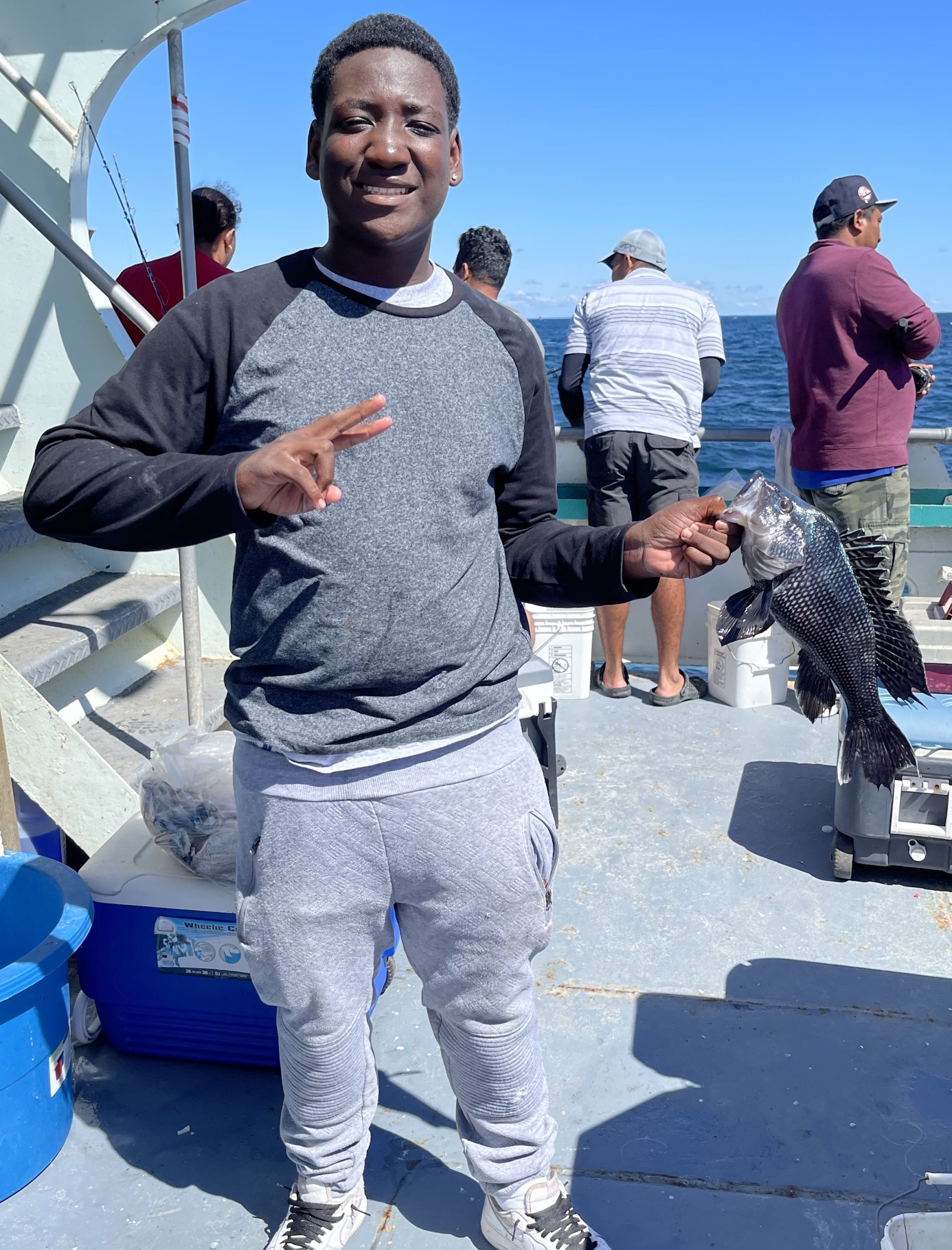 Owen Beck standing in a parking lot