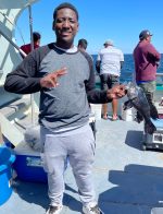 Owen Beck standing in a parking lot