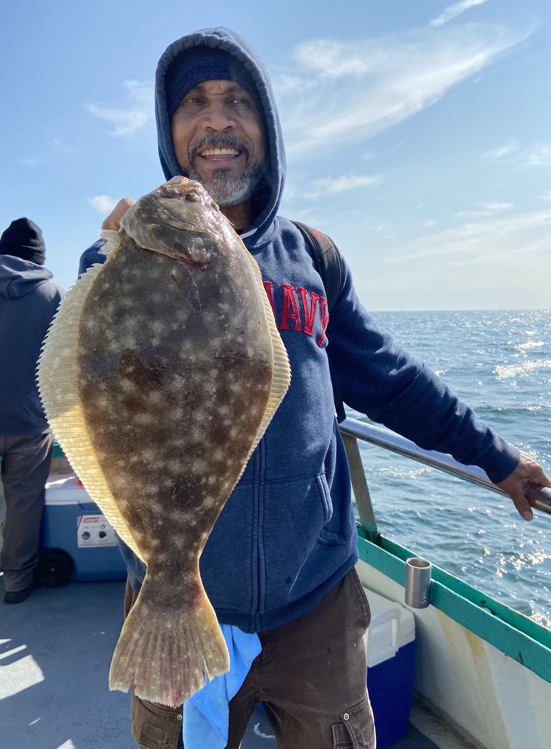a person that is standing in the water