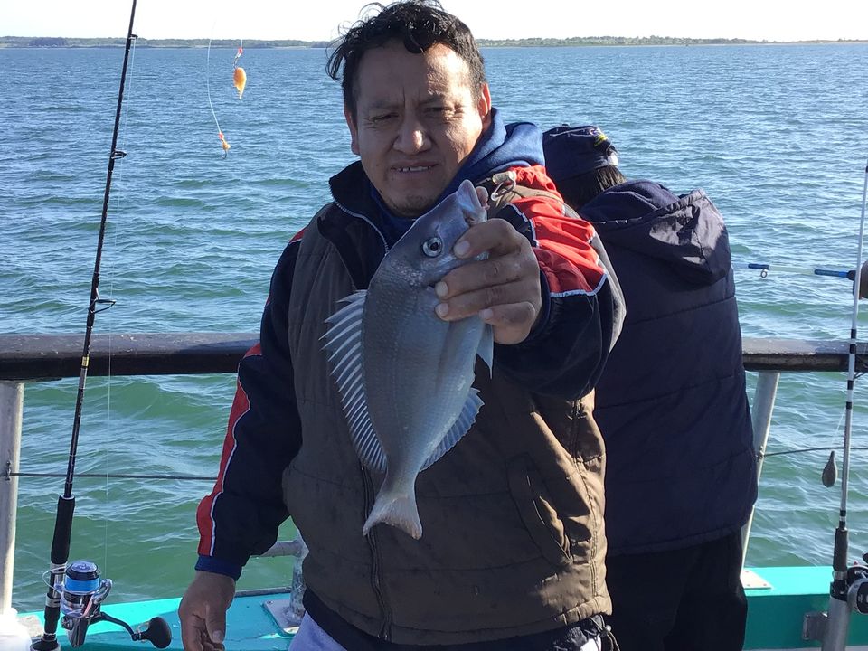 a person standing next to a body of water
