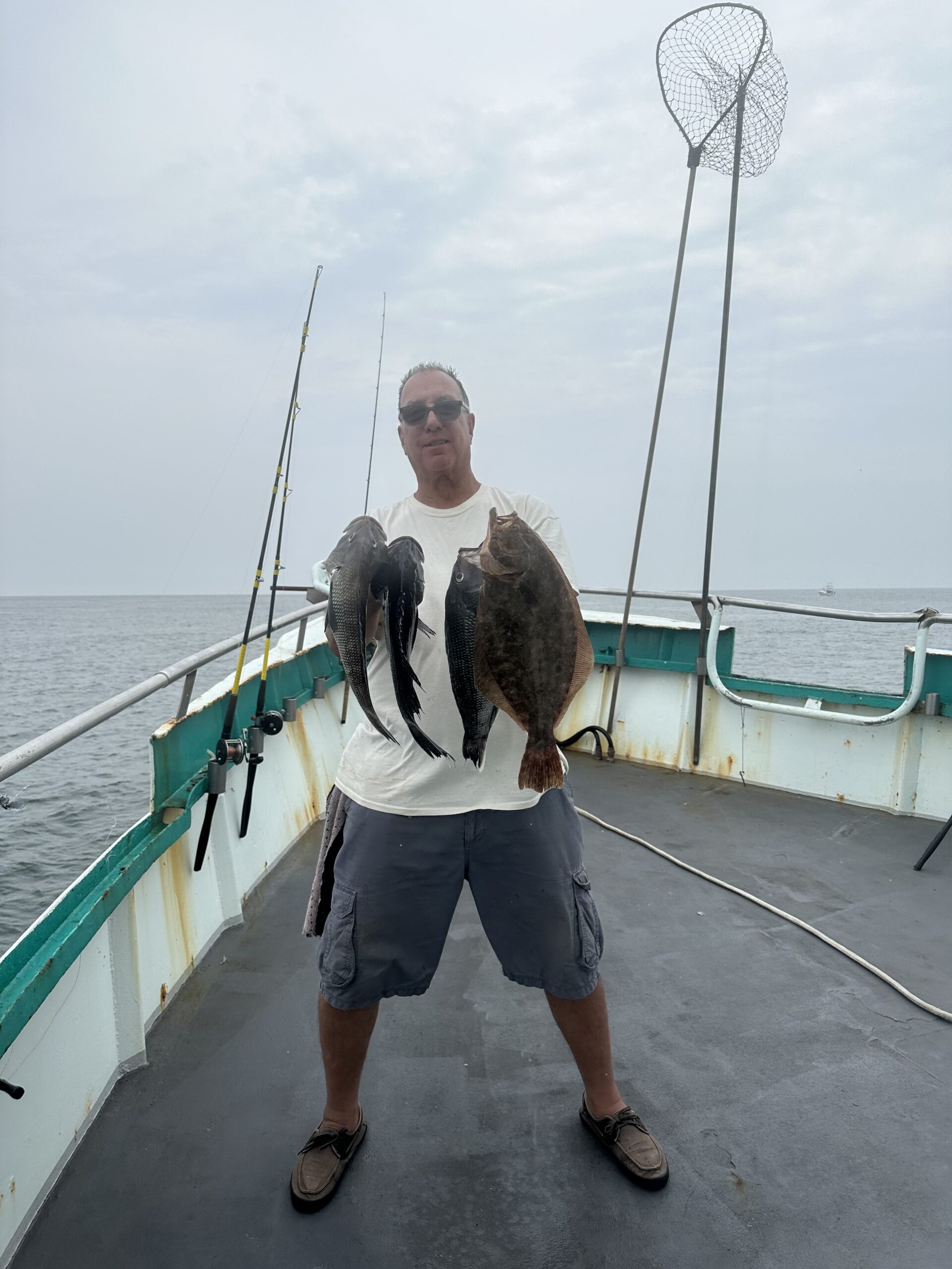 a man that is standing in the water