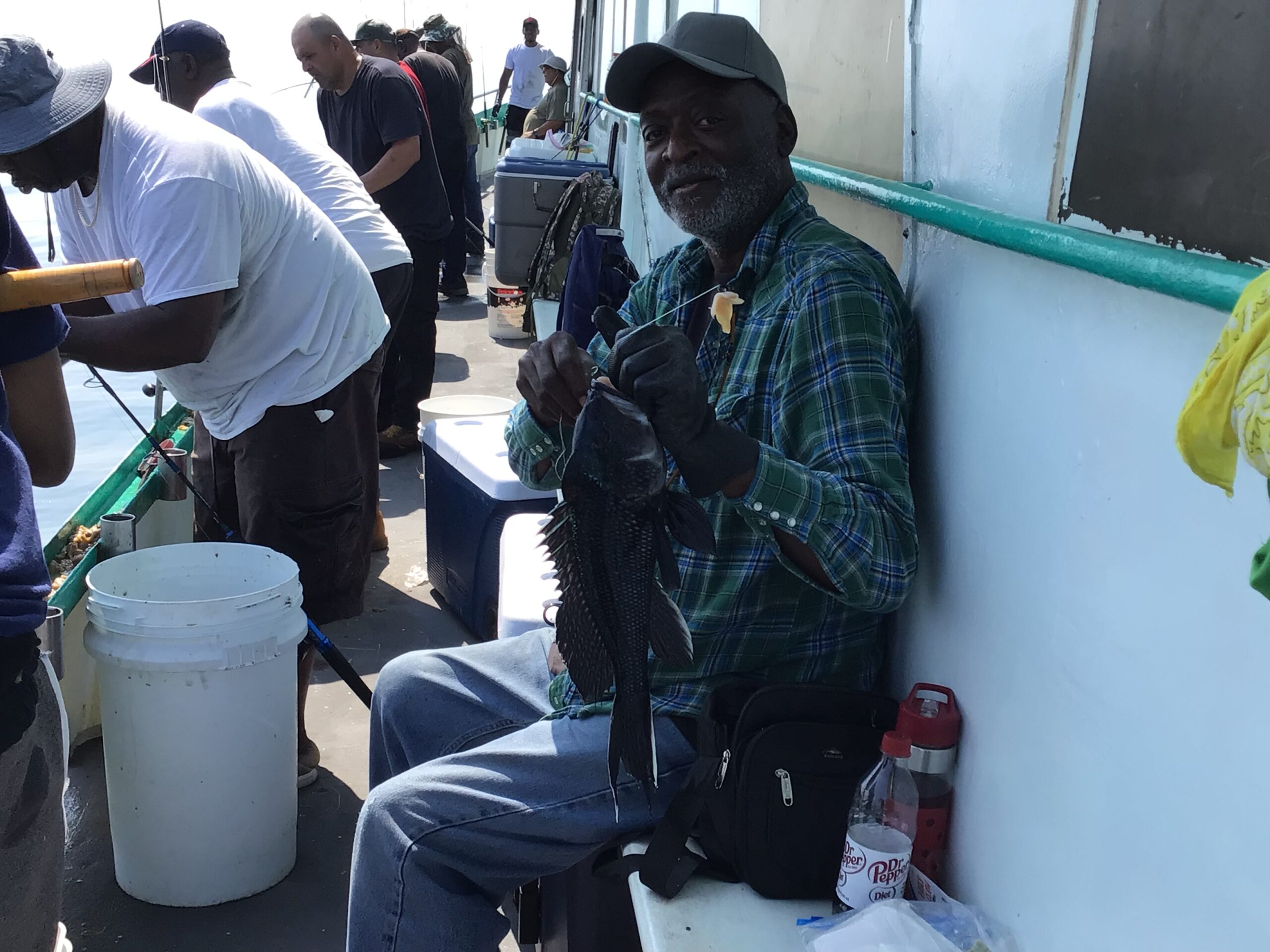 a group of people that are talking to each other