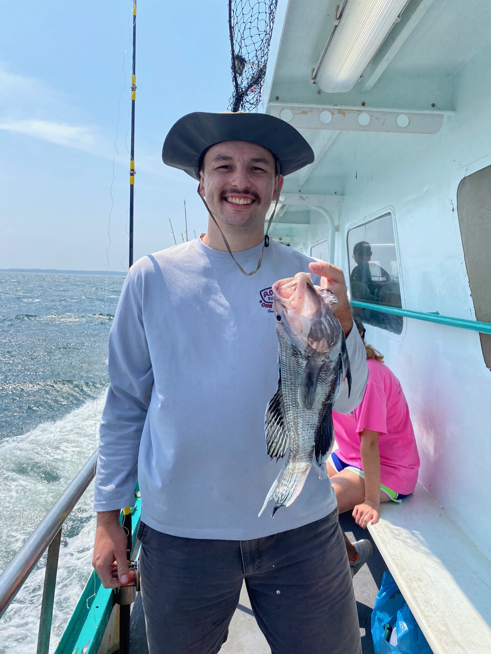 a person wearing a hat