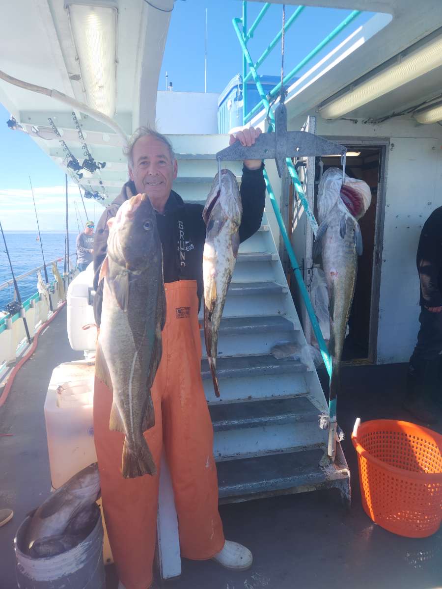 William Windom holding a fish