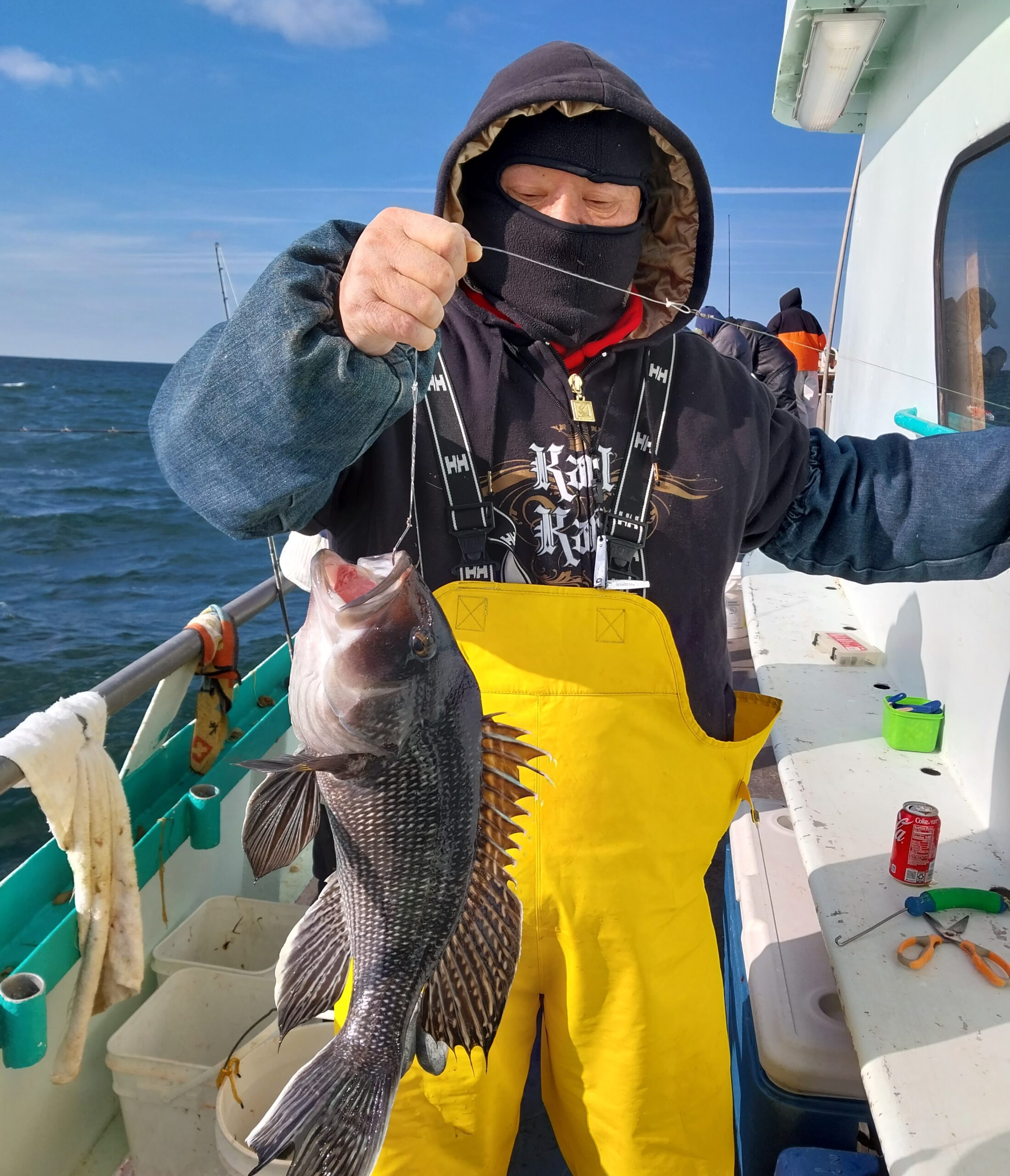 a group of people on a boat