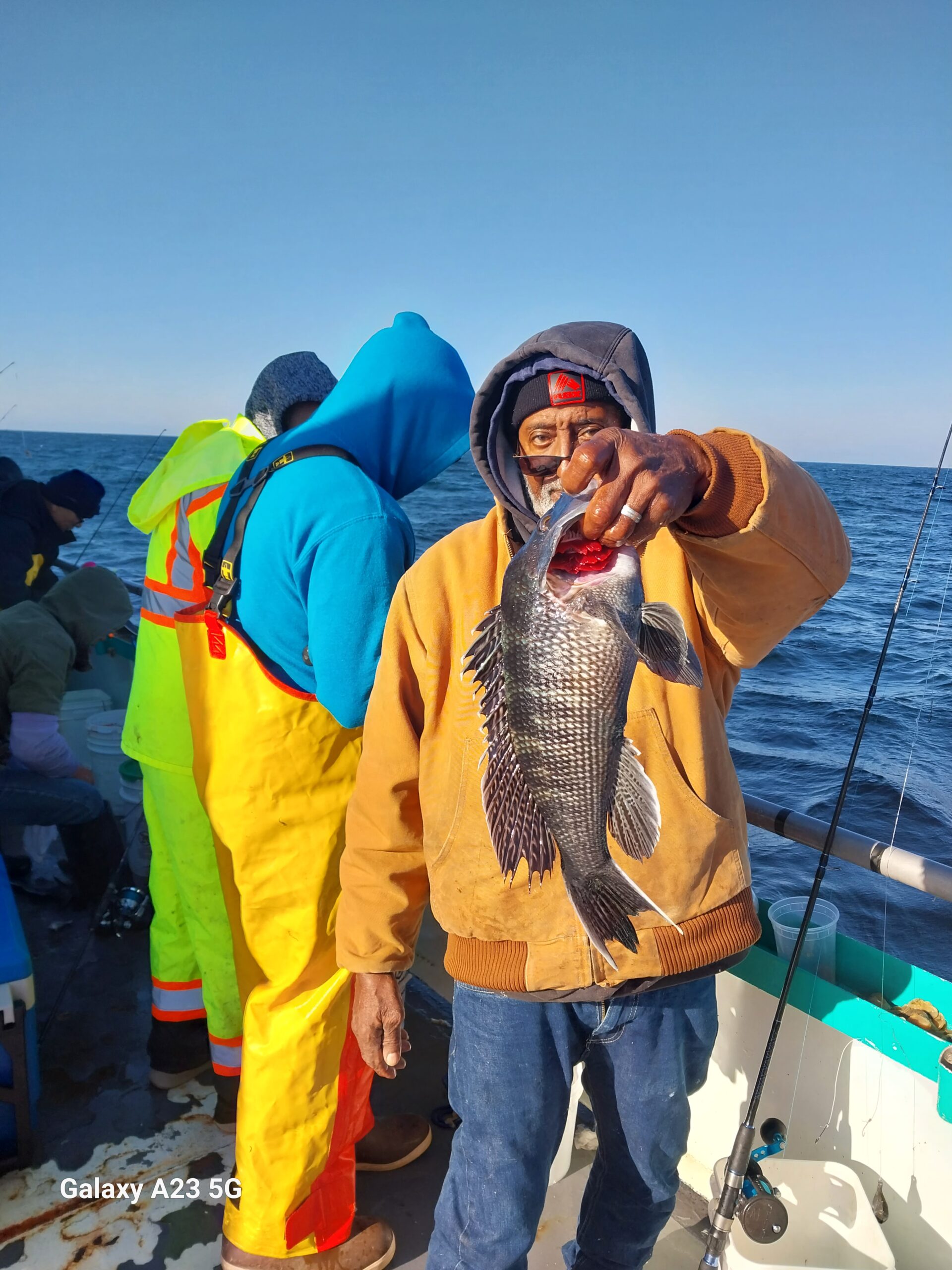 a group of people that are standing in the snow