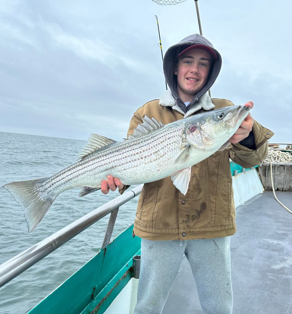 a person holding a fish in the water