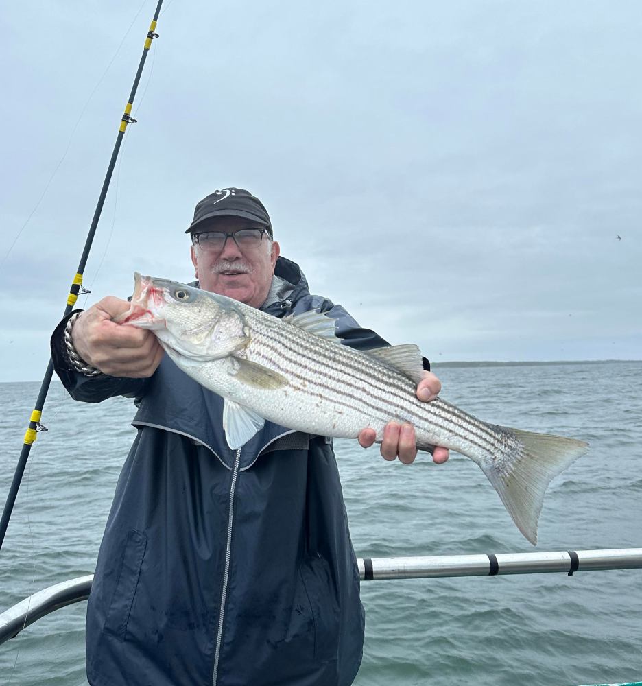 a person holding a fish in the water