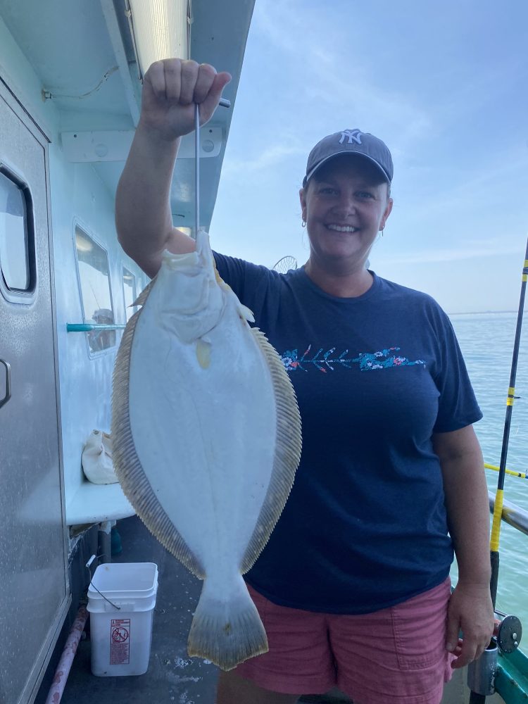 joanne filan holding a fish