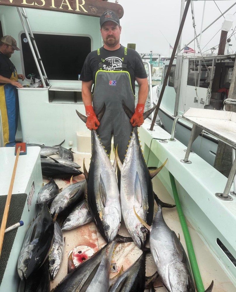 Dan Black holding a fish