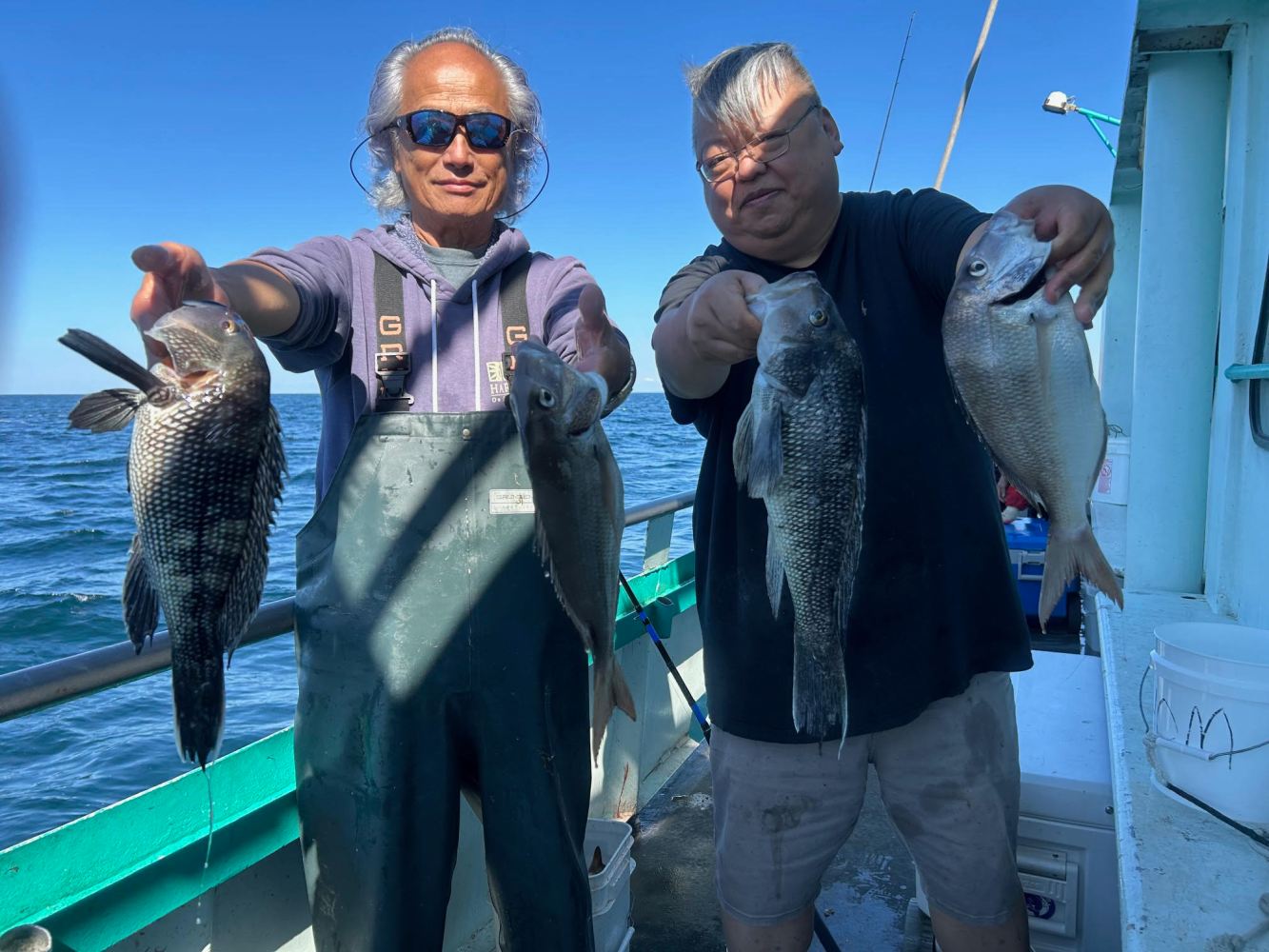 Shogo Hamada holding a fish