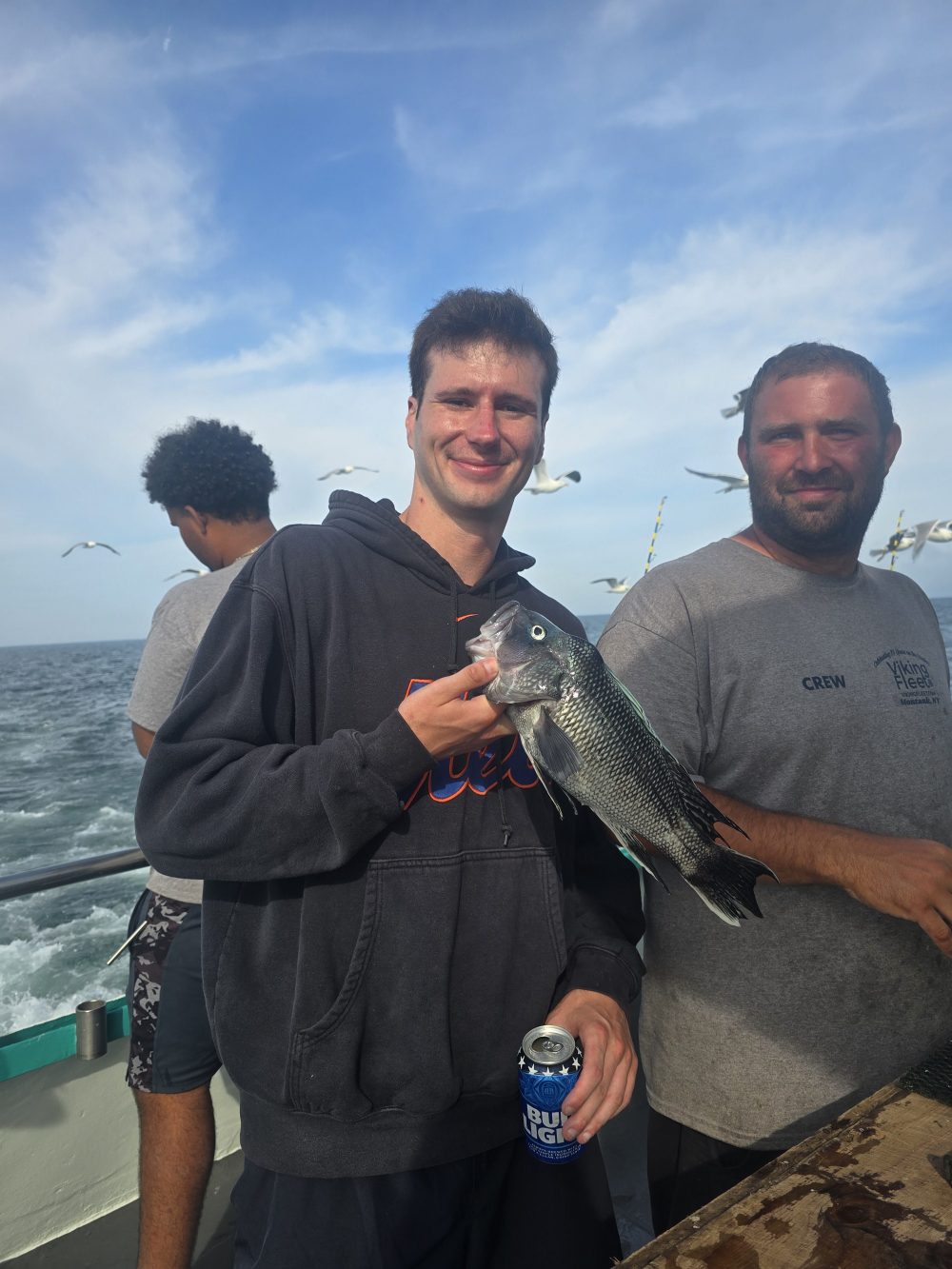 Tony Cortes holding a fish
